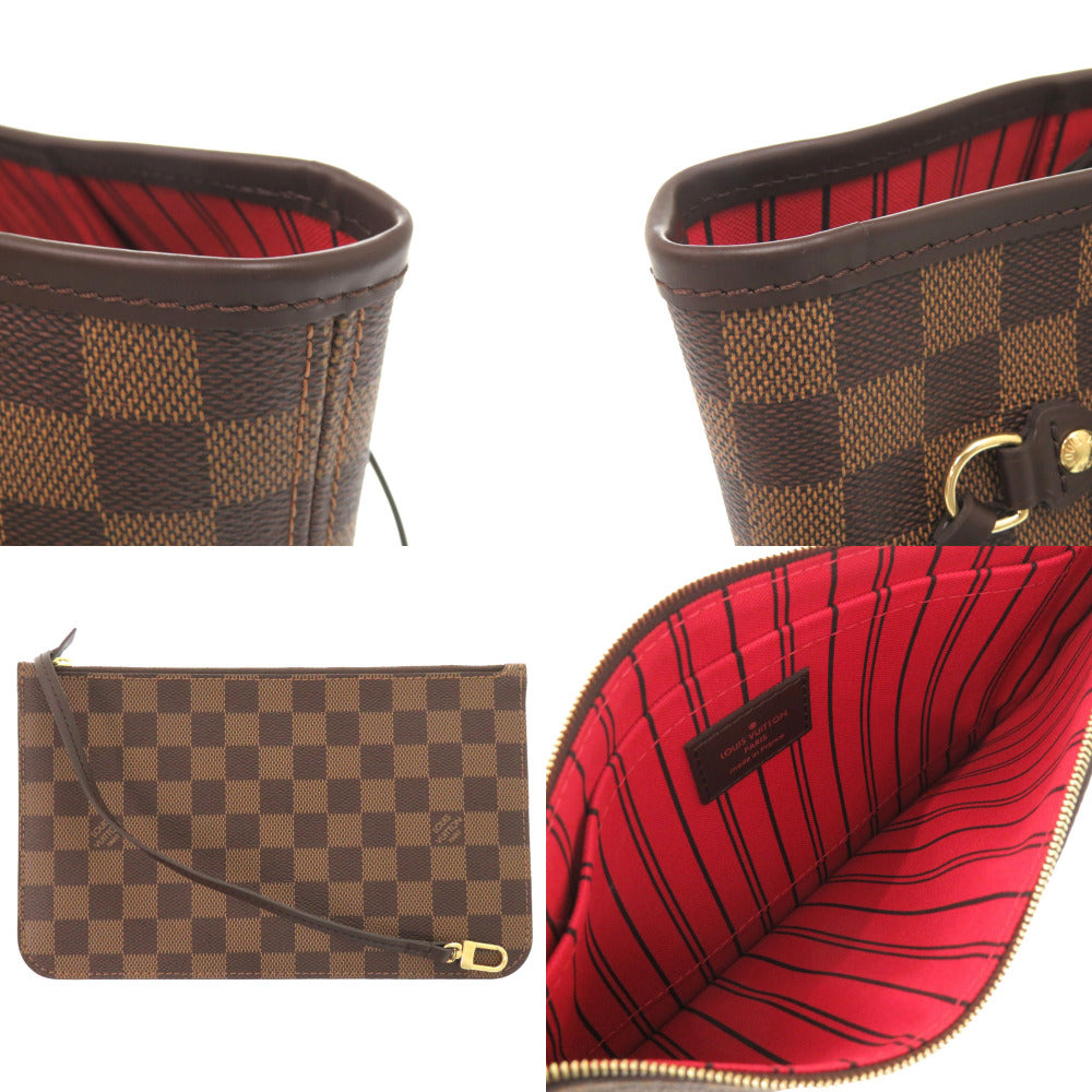 Louis Vuitton Tote Bag N41358 Damier Canvas Slys Damier Neverfull Mm Women
