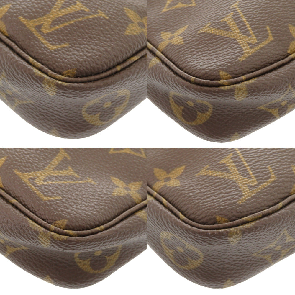 Louis Vuitton Pouch M51980 Monogram Canvas Brown Accessory Pouch Monogram Pochette Accessoires Women