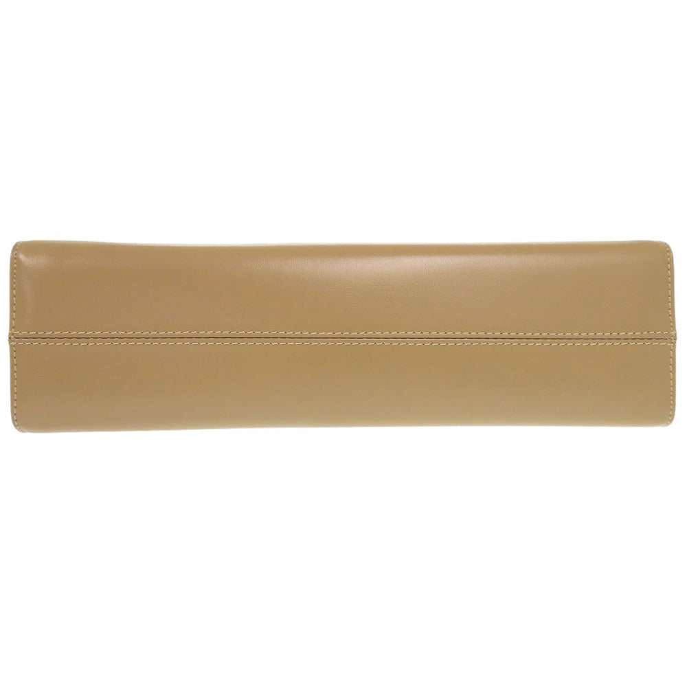 Salvatore Ferragamo Shoulder Bag Bp-21 8753 Calfskin Beige Chainshoulder Gancini Women