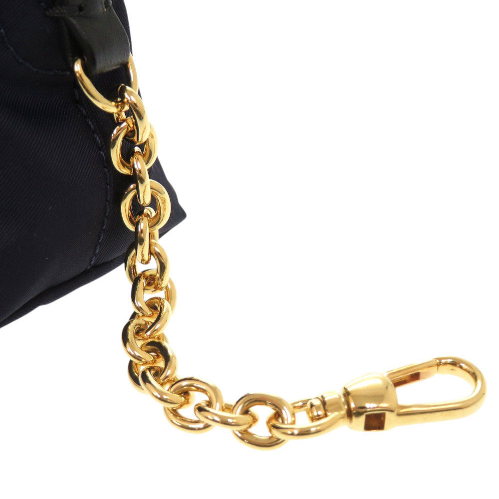 Burberry Pouch Nylon Navy Cosmetics Pouch Women