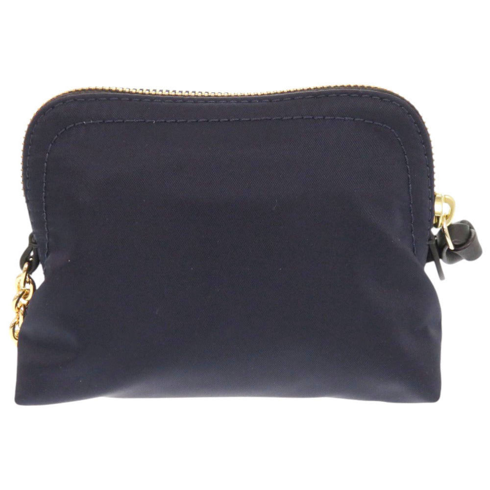 Burberry Pouch Nylon Navy Cosmetics Pouch Women