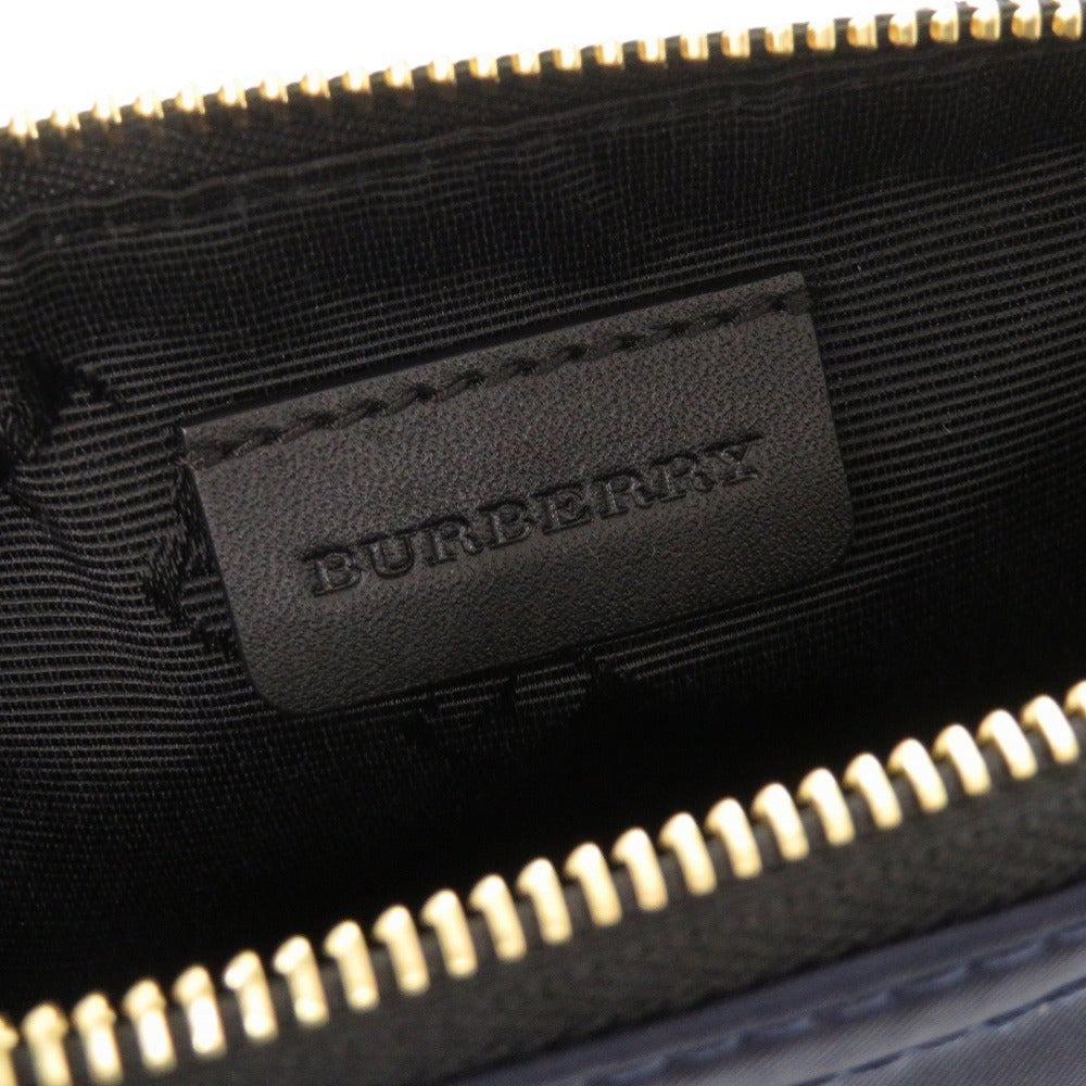 Burberry Pouch Nylon Navy Cosmetics Pouch Women