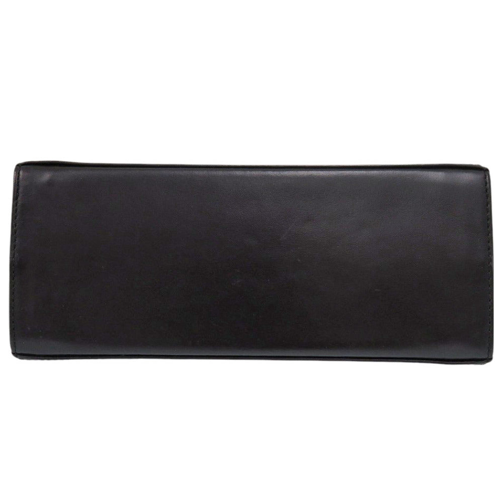 Salvatore Ferragamo Handbag Aq-212193 Leather Black Gancini Women