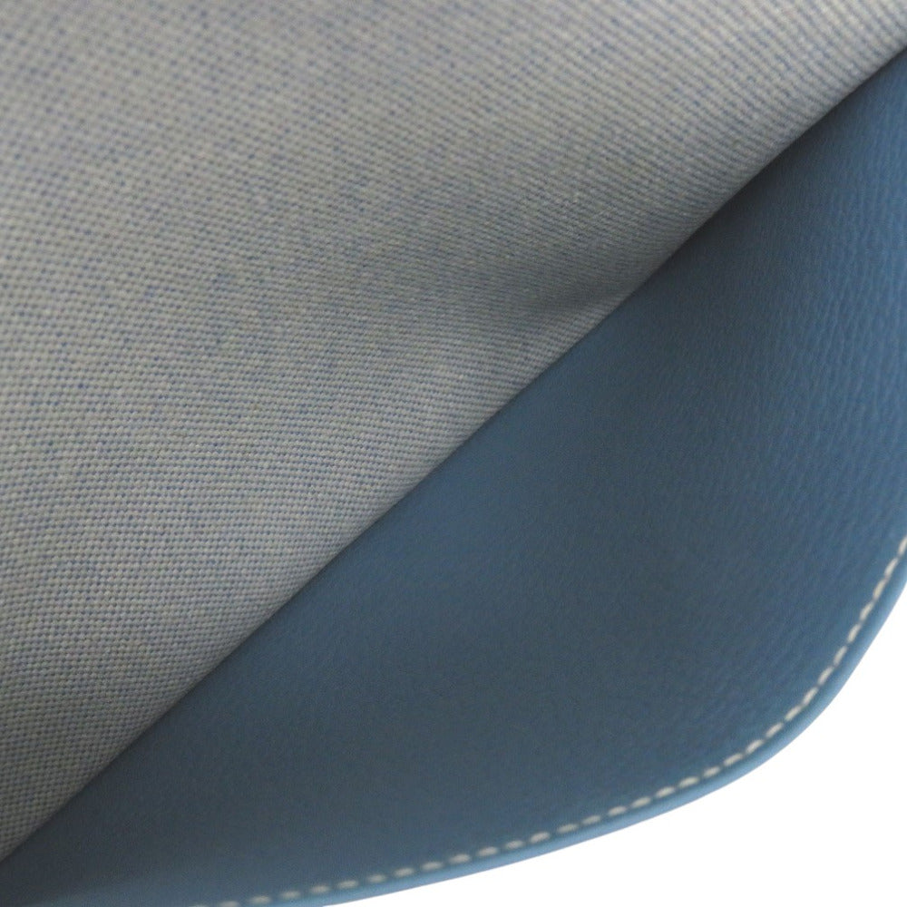 Hermes Tote Bag Tower Ash Blue Gene Jardinie Women