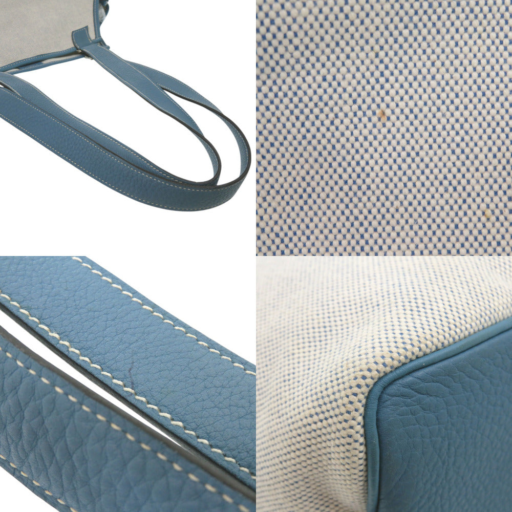 Hermes Tote Bag Tower Ash Blue Gene Jardinie Women