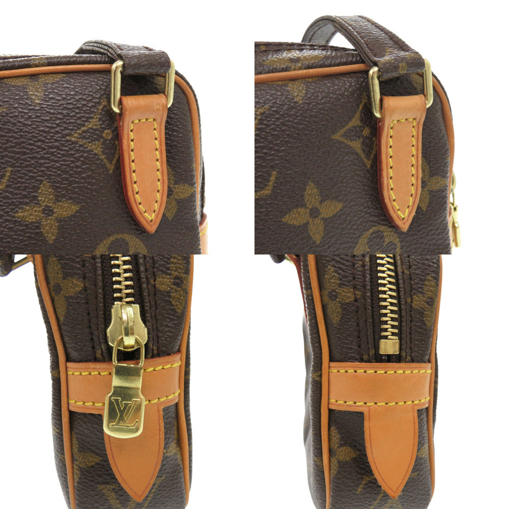 Louis Vuitton Shoulder Bag M51828 Monogram Canvas Brown Monogram Marley Bandouliere Women