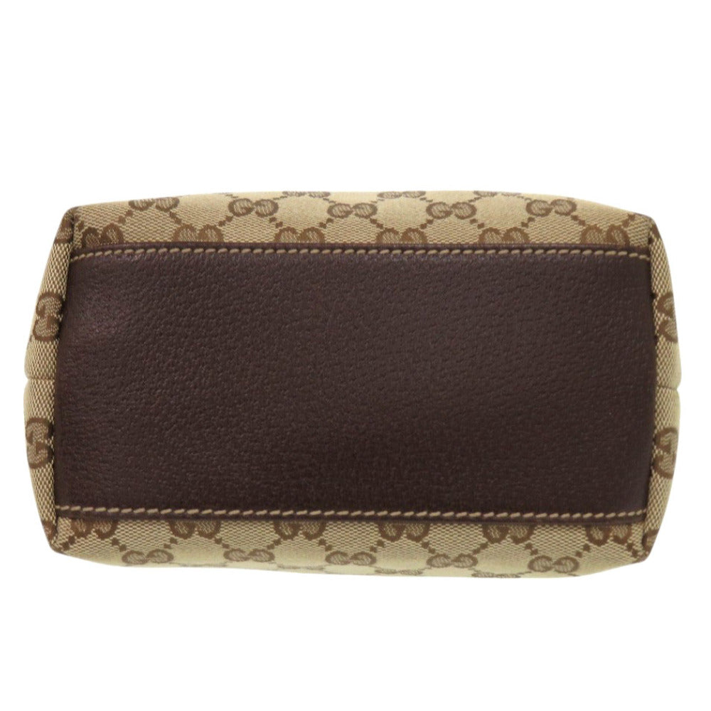 Gucci Tote Bag 153361 Gg Canvas Brown Women