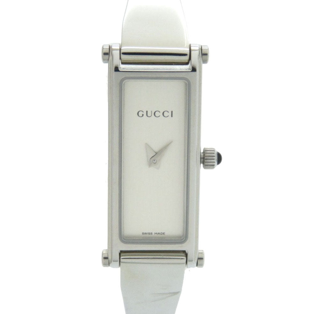 Gucci Watches Quartz 1500L Stainless Steel Silver Silver Dial