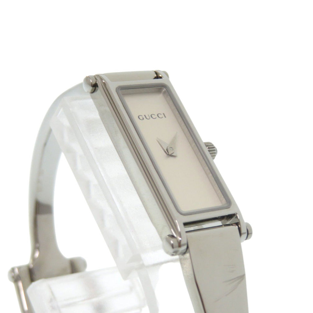 Gucci Watches Quartz 1500L Stainless Steel Silver Silver Dial