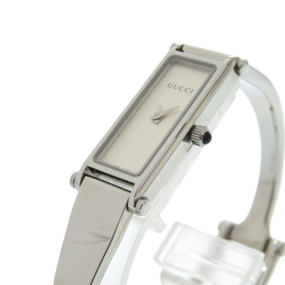 Gucci Watches Quartz 1500L Stainless Steel Silver Silver Dial