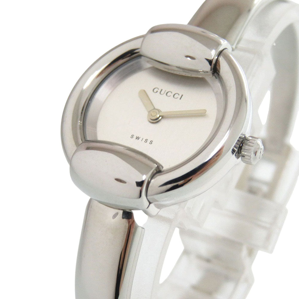 Gucci Watches Quartz 1400L Stainless Steel Silver Silver Dial