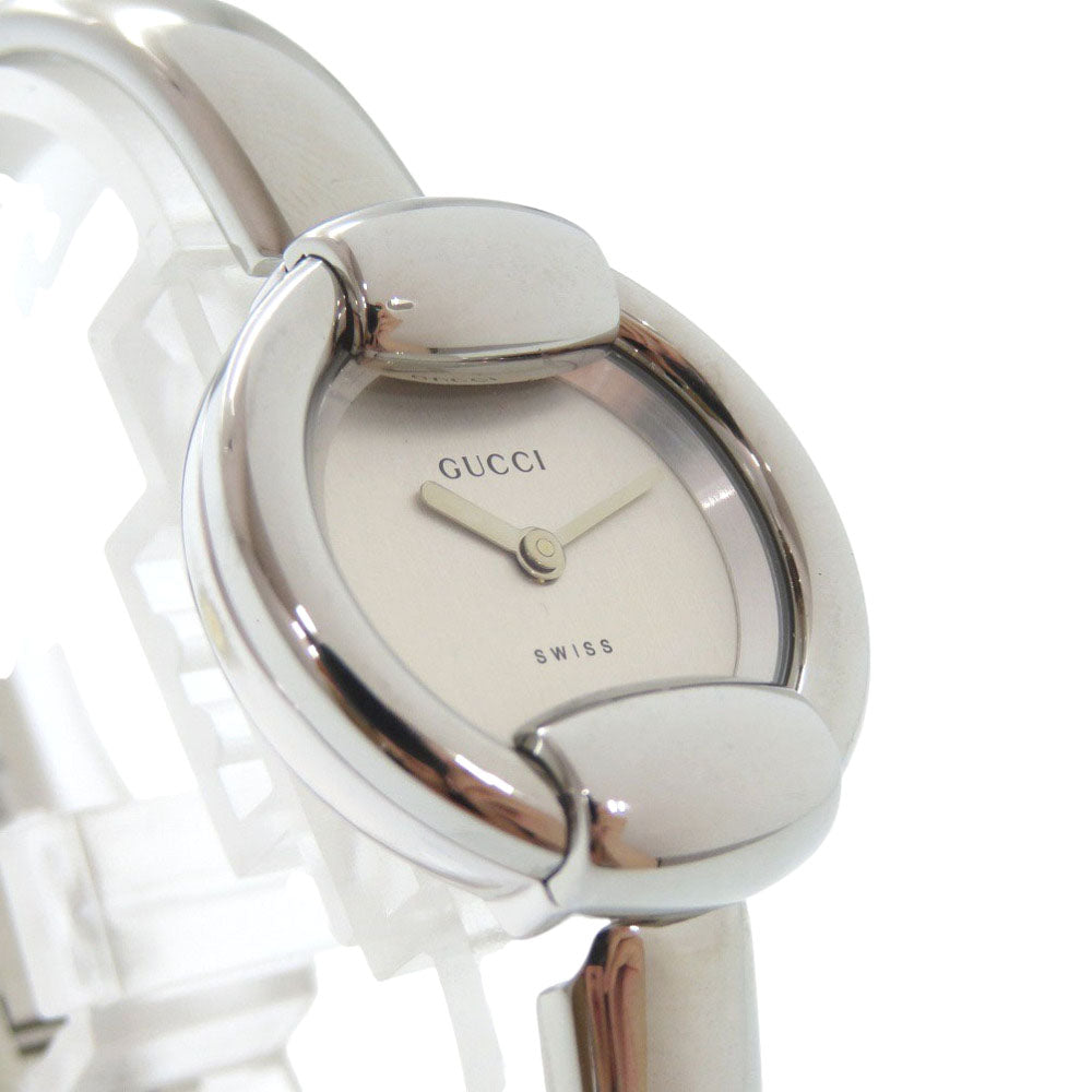Gucci Watches Quartz 1400L Stainless Steel Silver Silver Dial