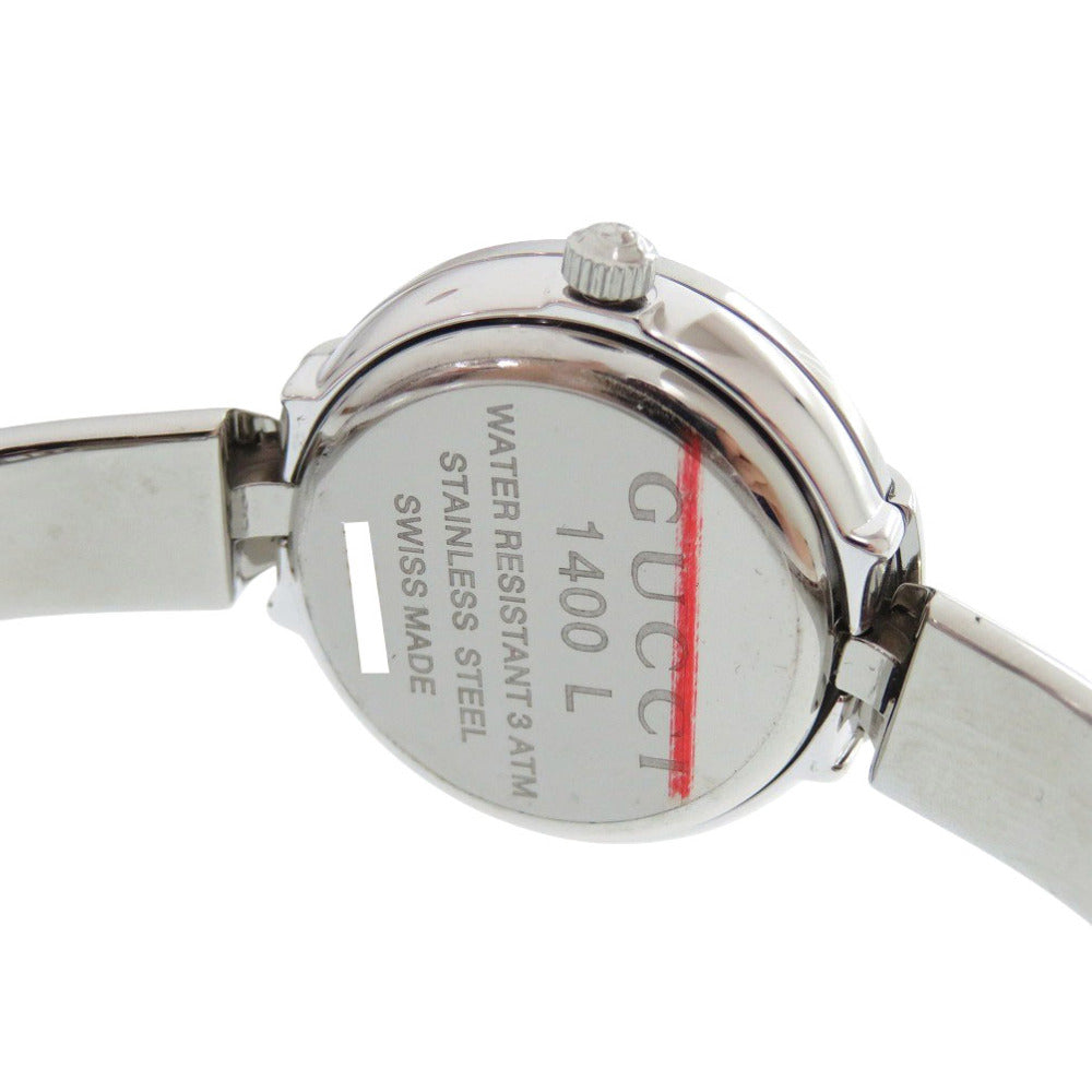 Gucci Watches Quartz 1400L Stainless Steel Silver Silver Dial