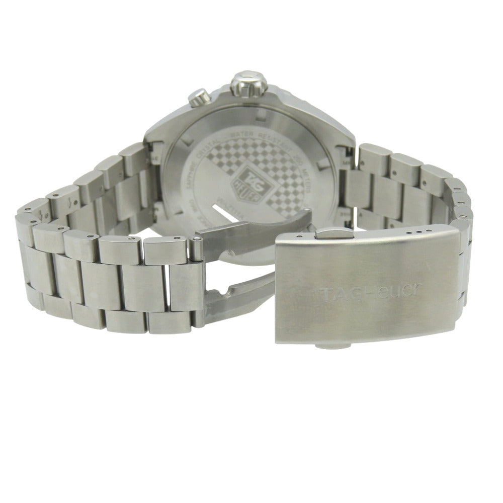 Tag Heuer Watches Quartz Waz111A Stainless Steel Black Formula 1 Alarm Black Dial