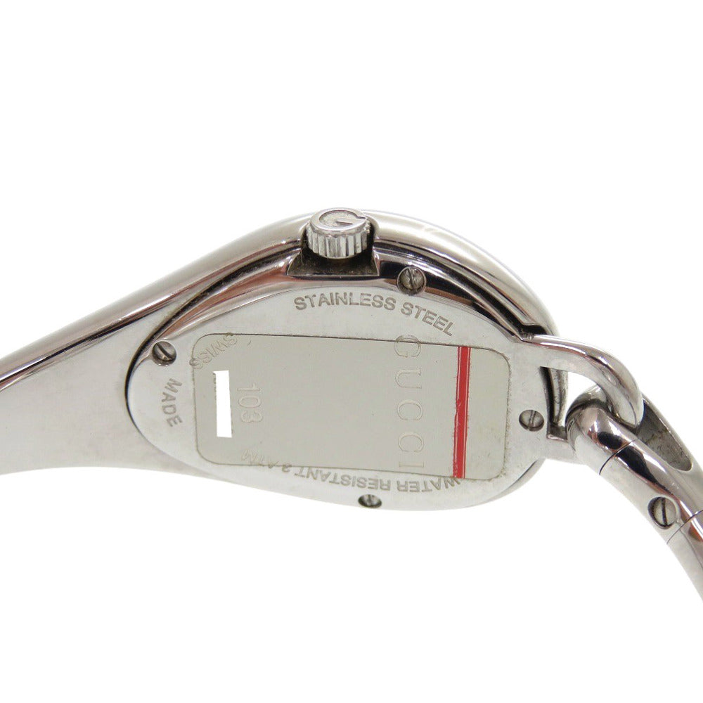 Gucci Watches Quartz 103 Stainless Steel White Shell Horsebit 2P Diamond White Dial