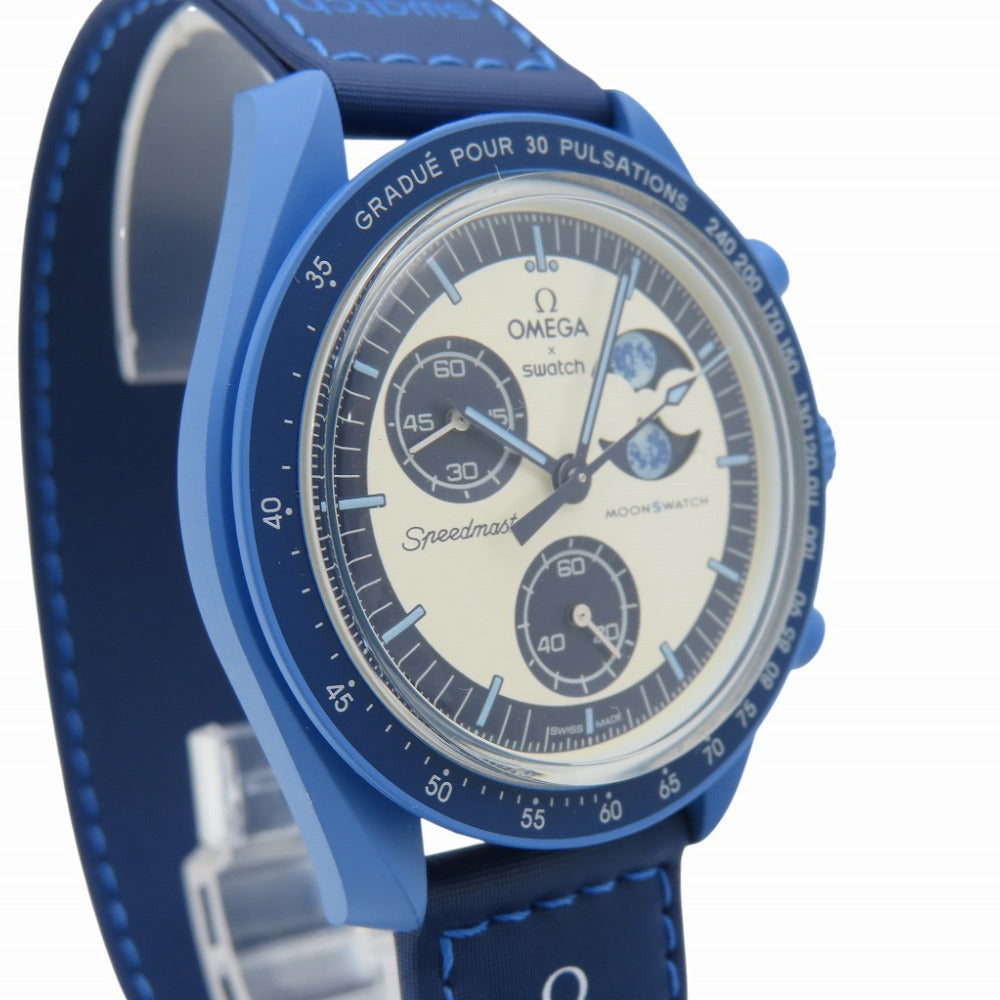 Omega Watches So33N700 Nylon Blue Mission To The Super Blue Moon Phase
