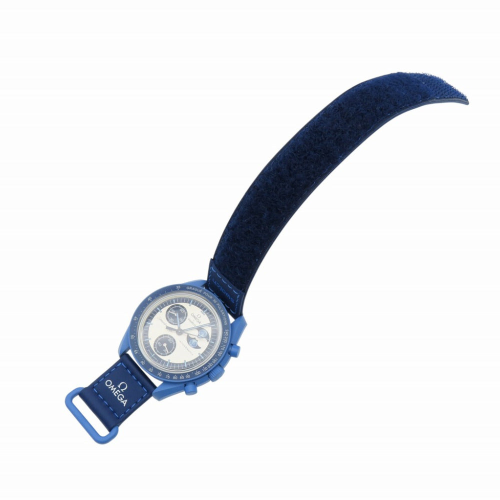 Omega Watches So33N700 Nylon Blue Mission To The Super Blue Moon Phase
