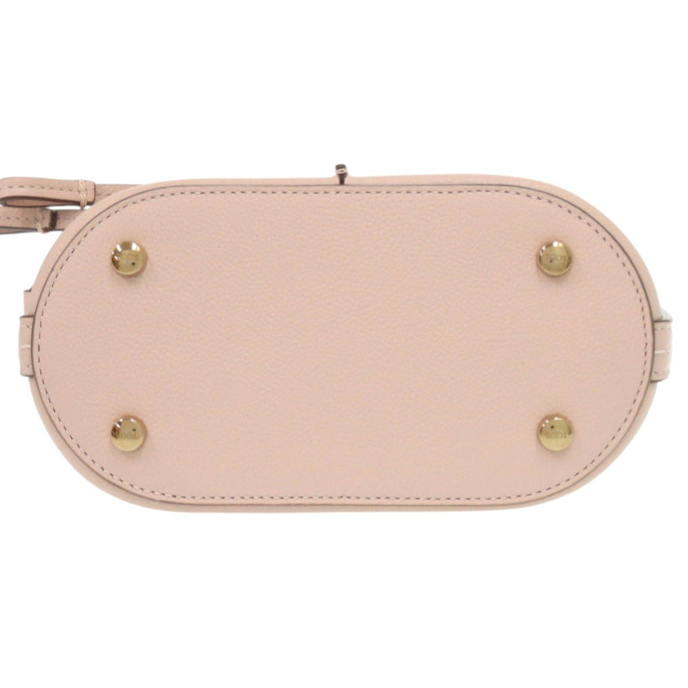 Tods Handbag Xbwtsaq0000Q8E Leather Pink T Timeless