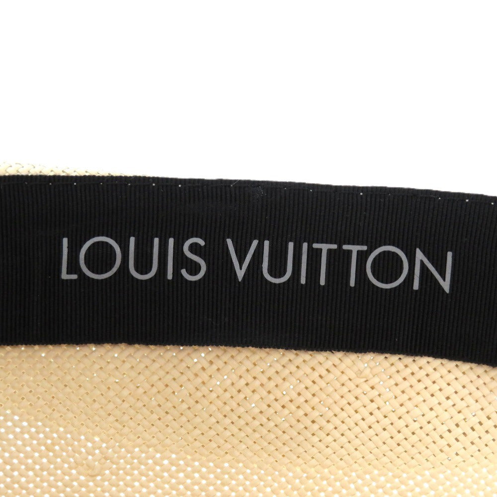 Louis Vuitton Other Hats M75881 Paper, Calfskin Beige Chapeau Summer Time