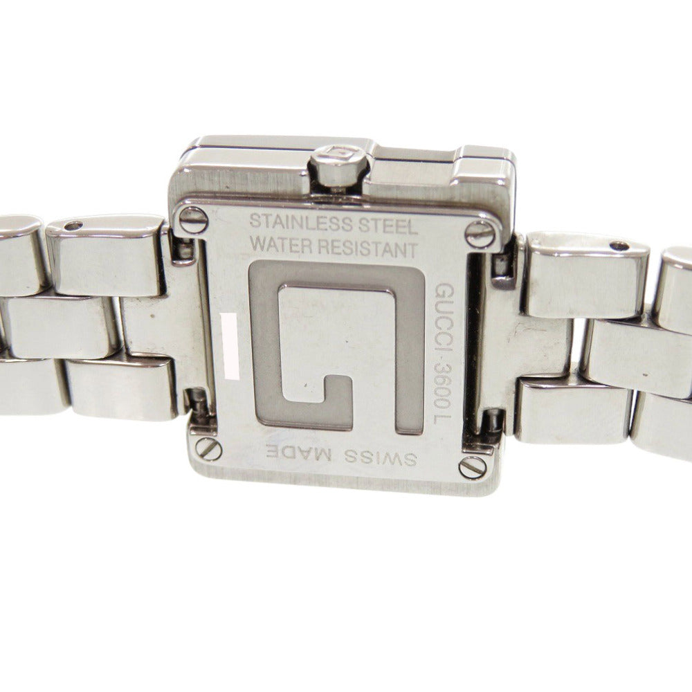 Gucci Watches Quartz 3600L Stainless Steel Black Black Dial