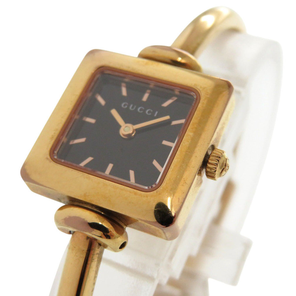 Gucci Watches Quartz 1900L Stainless Steel Black Black Dial