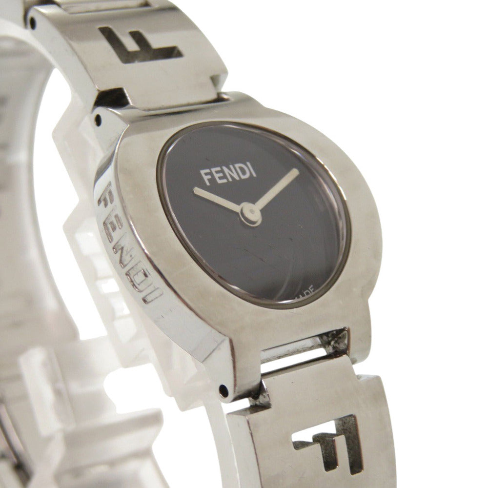Fendi Watches Quartz 3050L Stainless Steel Black Black Dial