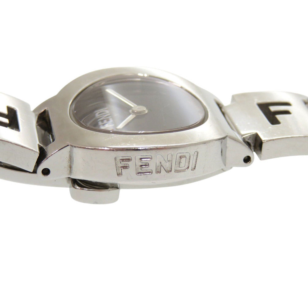 Fendi Watches Quartz 3050L Stainless Steel Black Black Dial