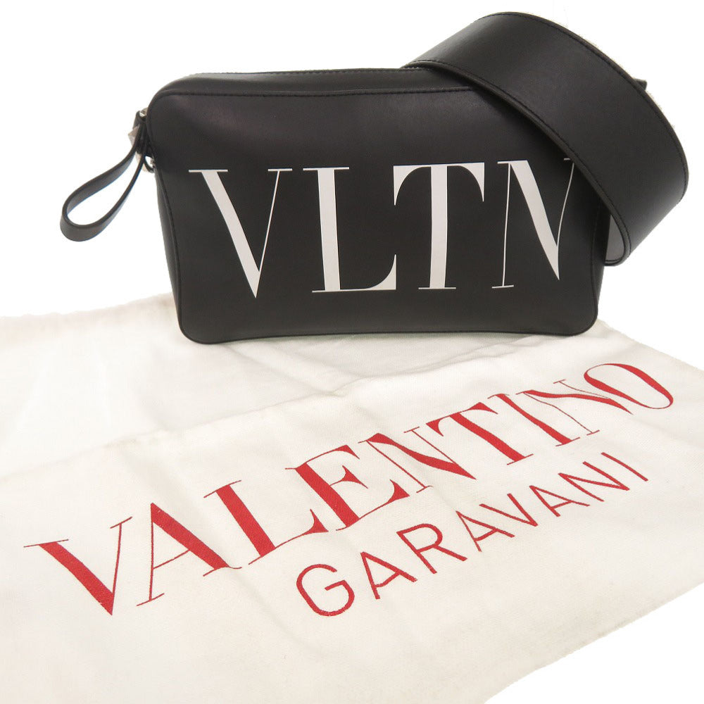Valentino Garavani Shoulder Bag Leather Black