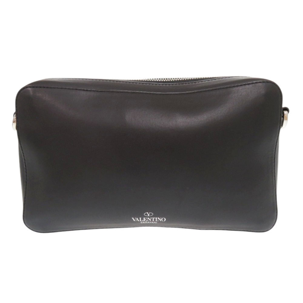 Valentino Garavani Shoulder Bag Leather Black