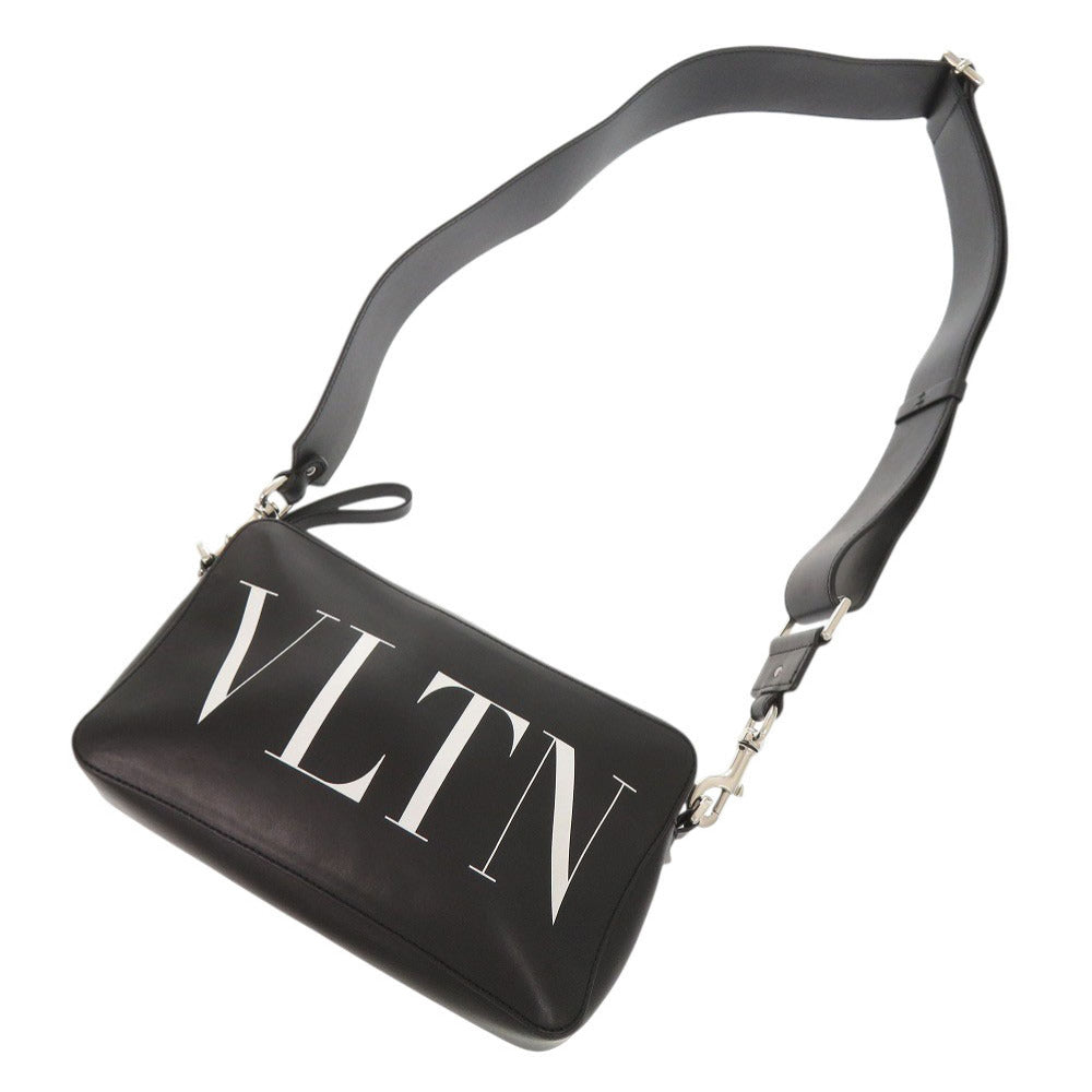 Valentino Garavani Shoulder Bag Leather Black