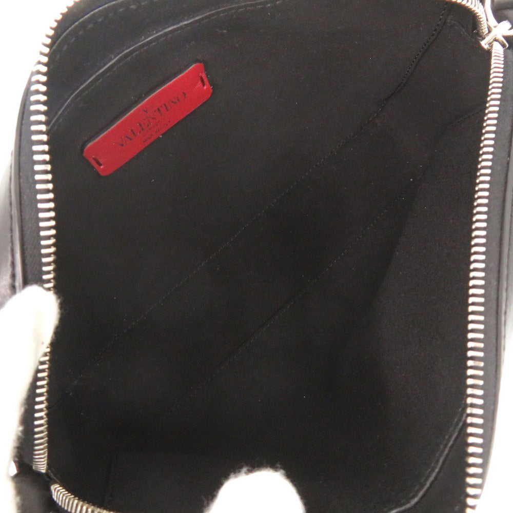 Valentino Garavani Shoulder Bag Leather Black