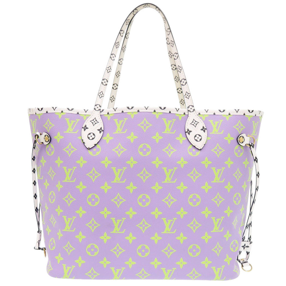 Louis Vuitton Tote Bag M44588 Monogram Canvas Pink Monogram Neverfull Mm