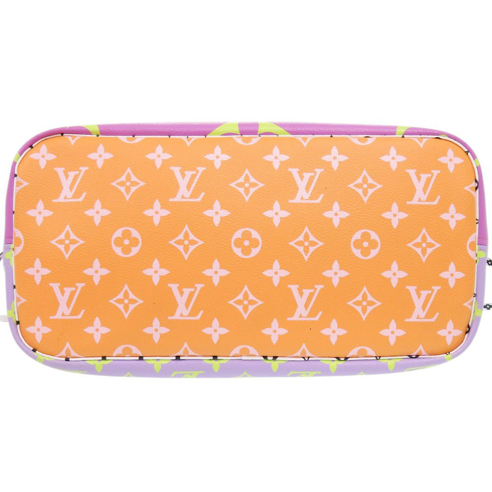 Louis Vuitton Tote Bag M44588 Monogram Canvas Pink Monogram Neverfull Mm