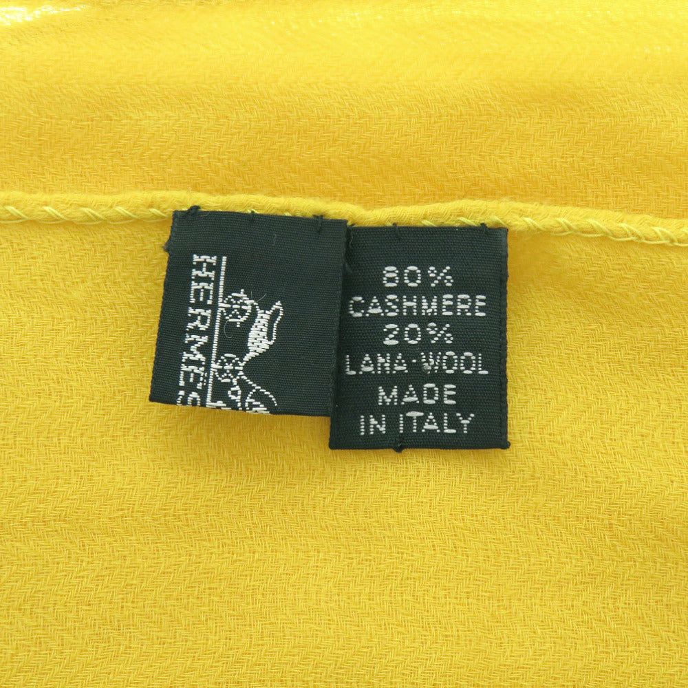 Hermes Stall Cashmere, Wool Yellow