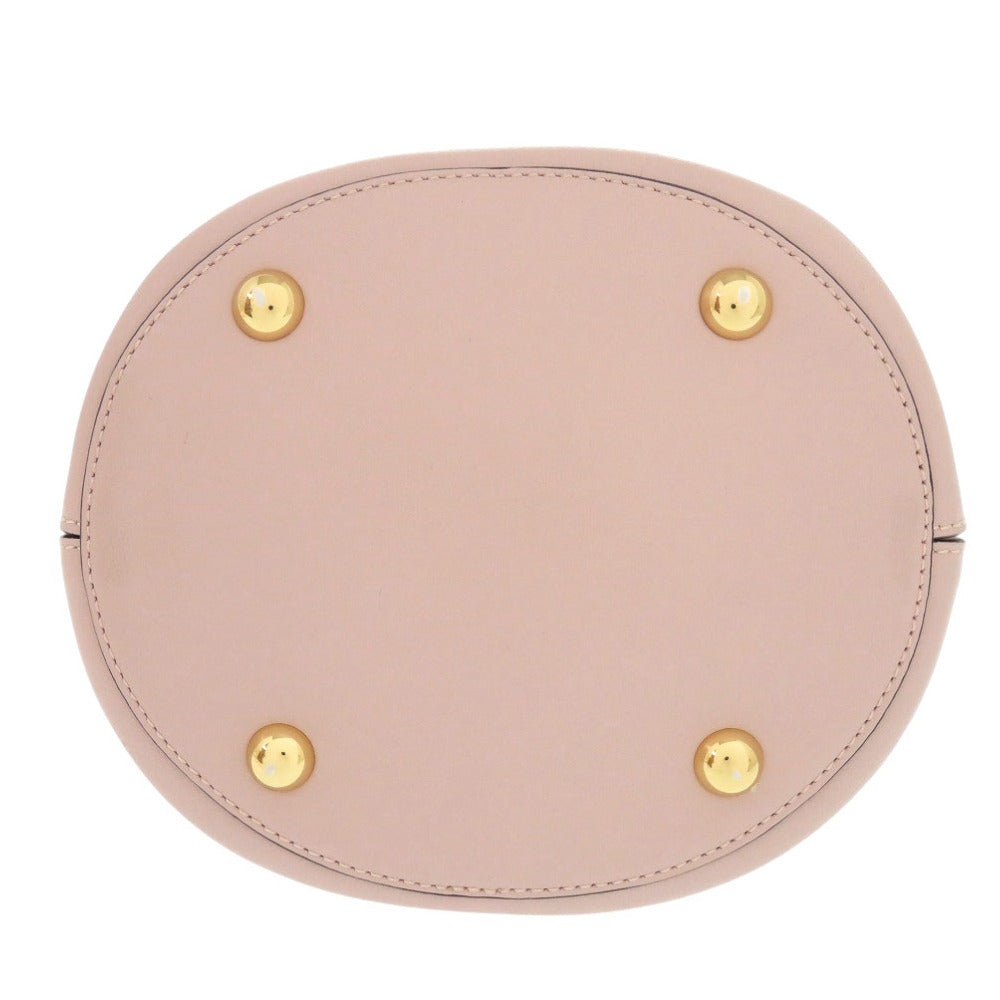 Marni Handbag Leather Pink Pannier Pannier