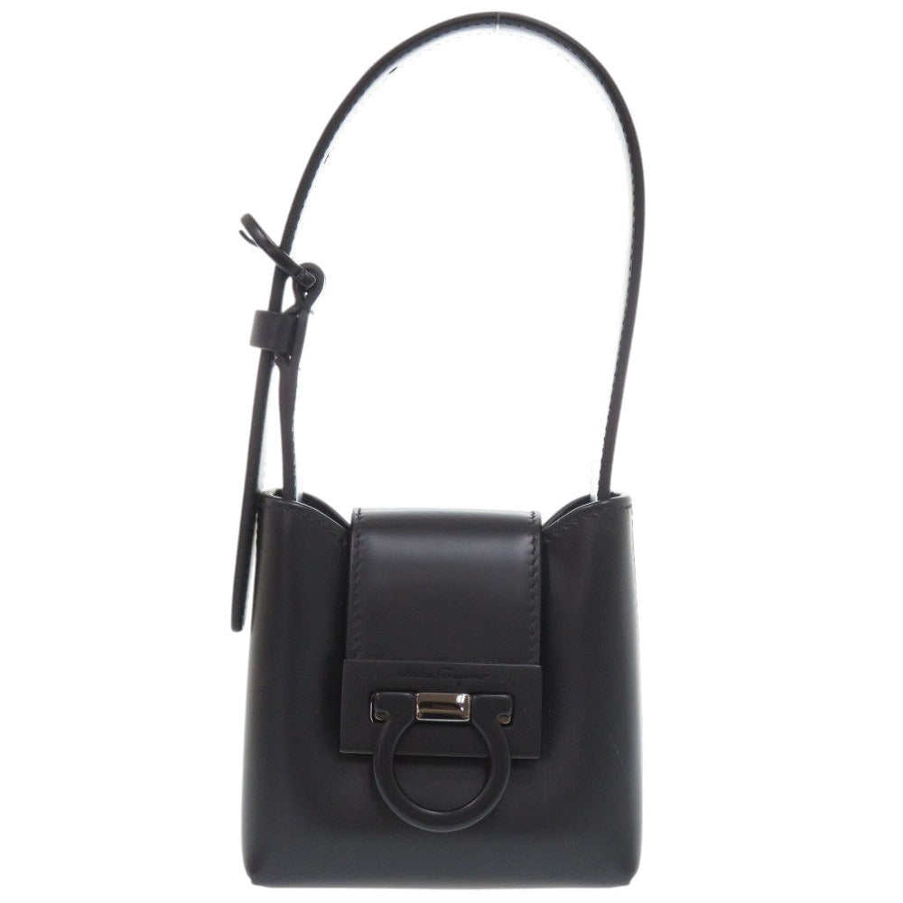 Salvatore Ferragamo Handbag Leather Black