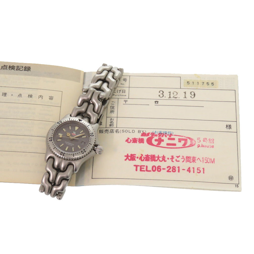 Tag Heuer Watches Quartz S99.215 Stainless Steel Gray Professional 200 M Gray Dial