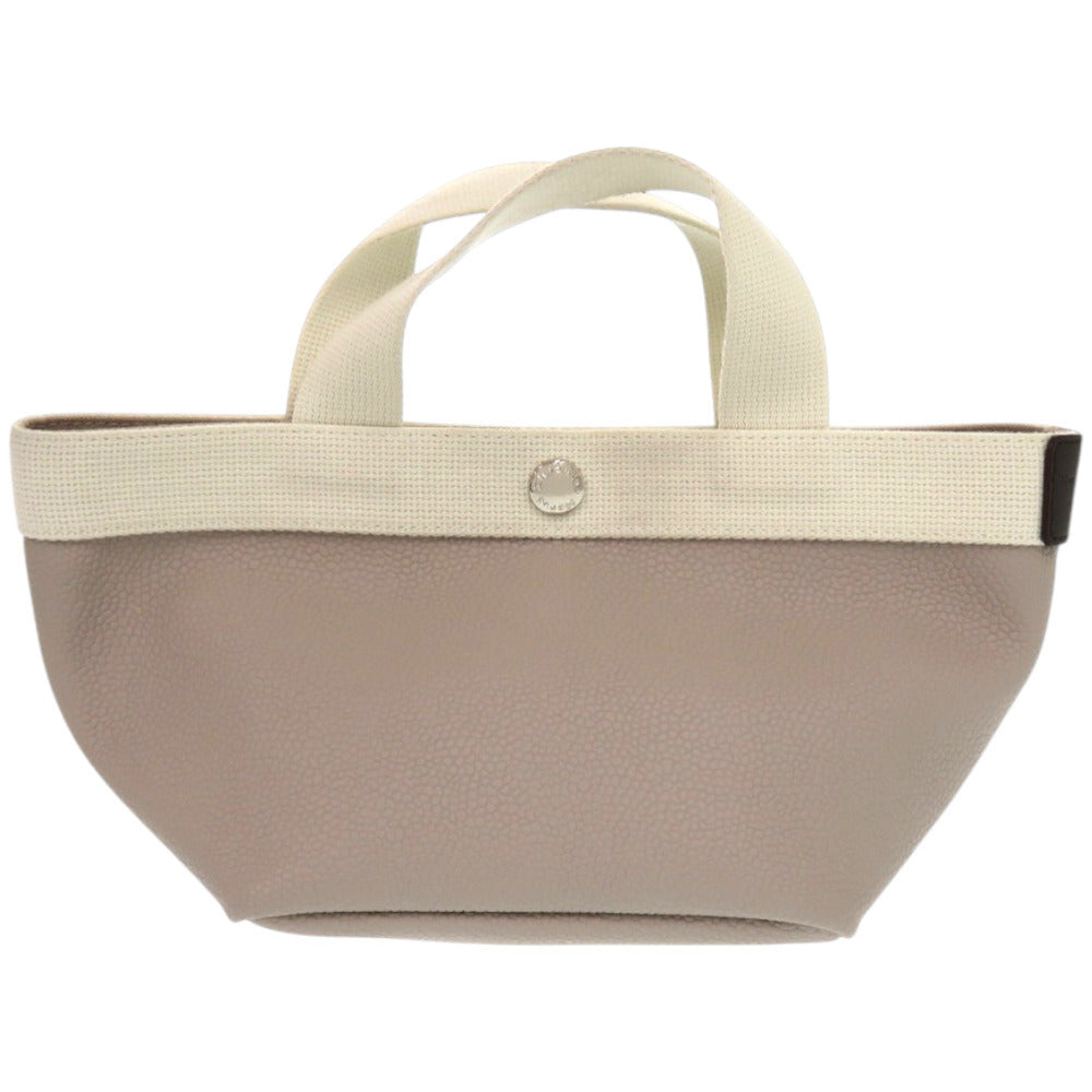 Herve Chapelier Handbag 701Gp Pvc Beige Luxe Boat Tote S