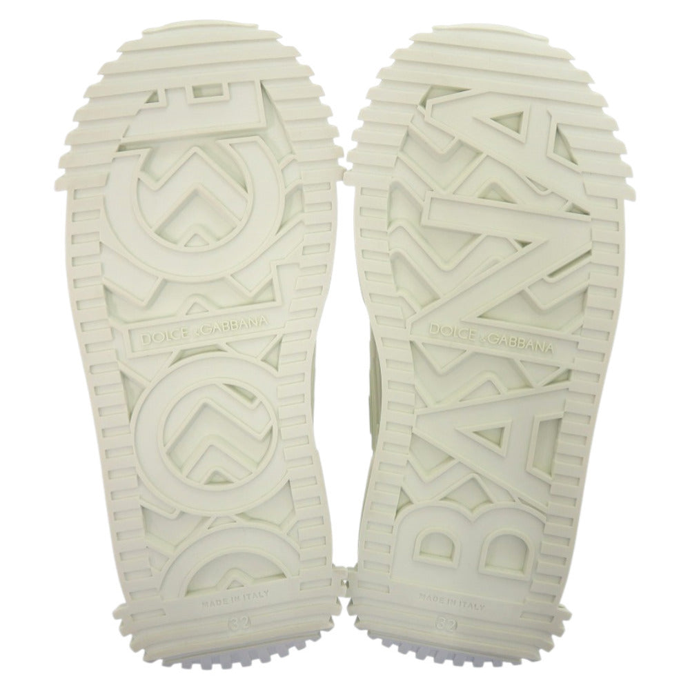 Dolce&Gabbana Sneakers Lace, Nylon White Ns1 Slip-On Kids 32
