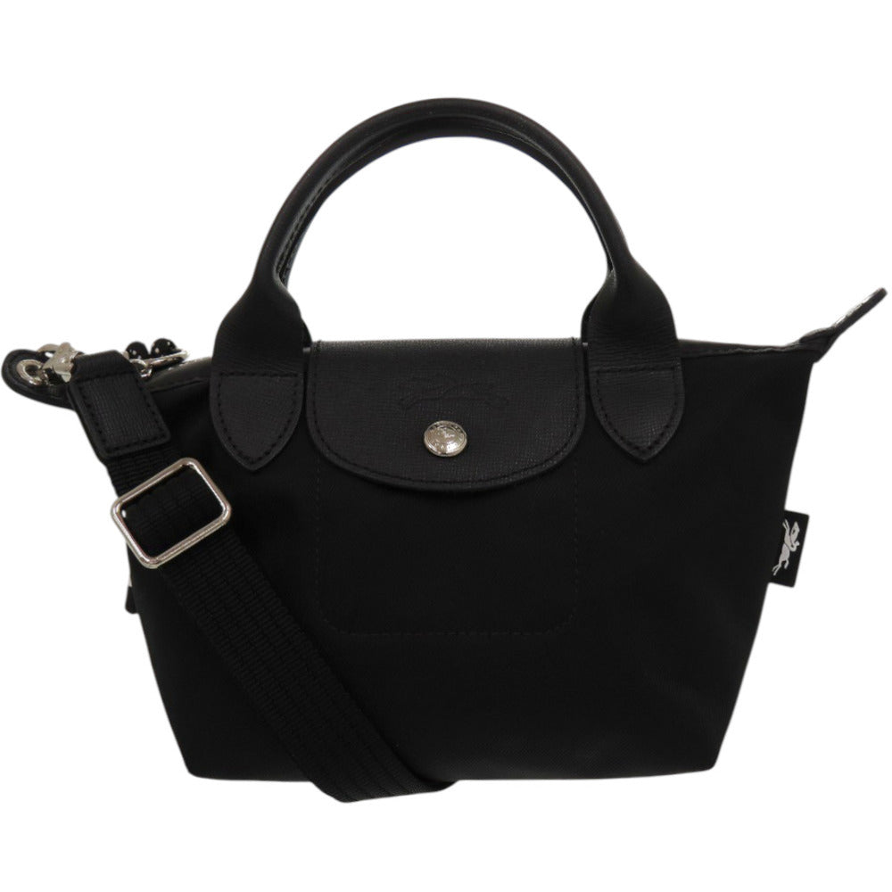 Longchamp Handbag L1500Hsr001 Nylon Black Le Pliage Energy Xs
