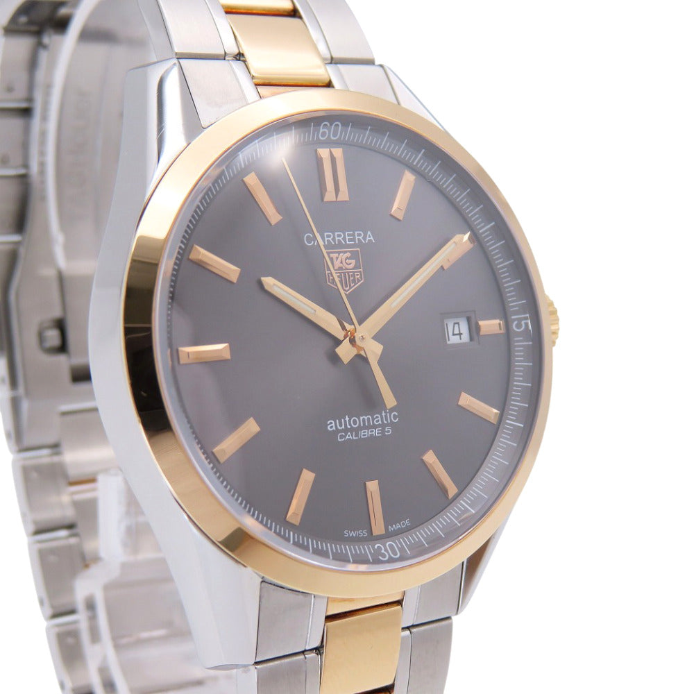 Tag Heuer Watches Mechanical Automatic Wv215F K18 Pink Gold, Stainless Steel Gray Mechanical