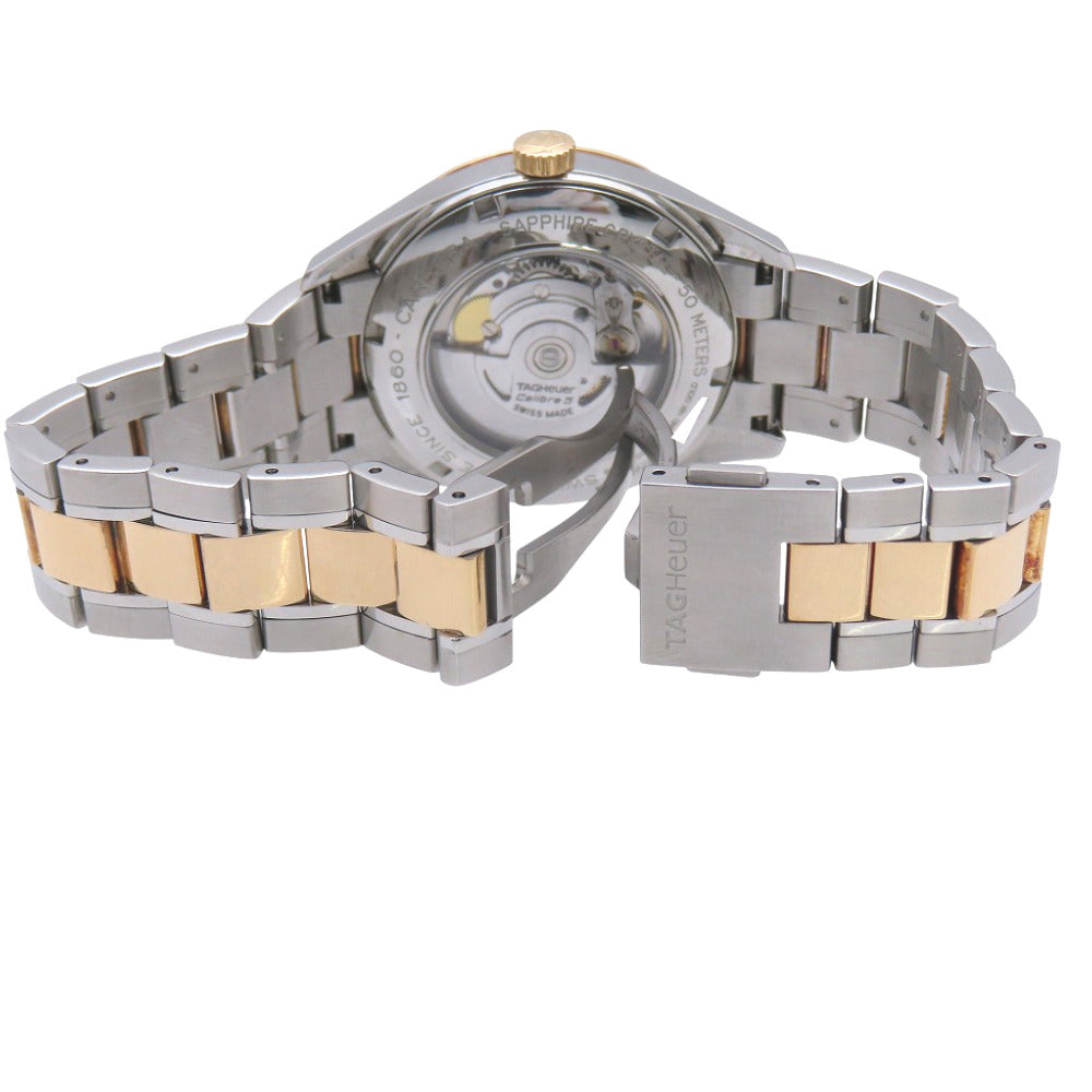 Tag Heuer Watches Mechanical Automatic Wv215F K18 Pink Gold, Stainless Steel Gray Mechanical