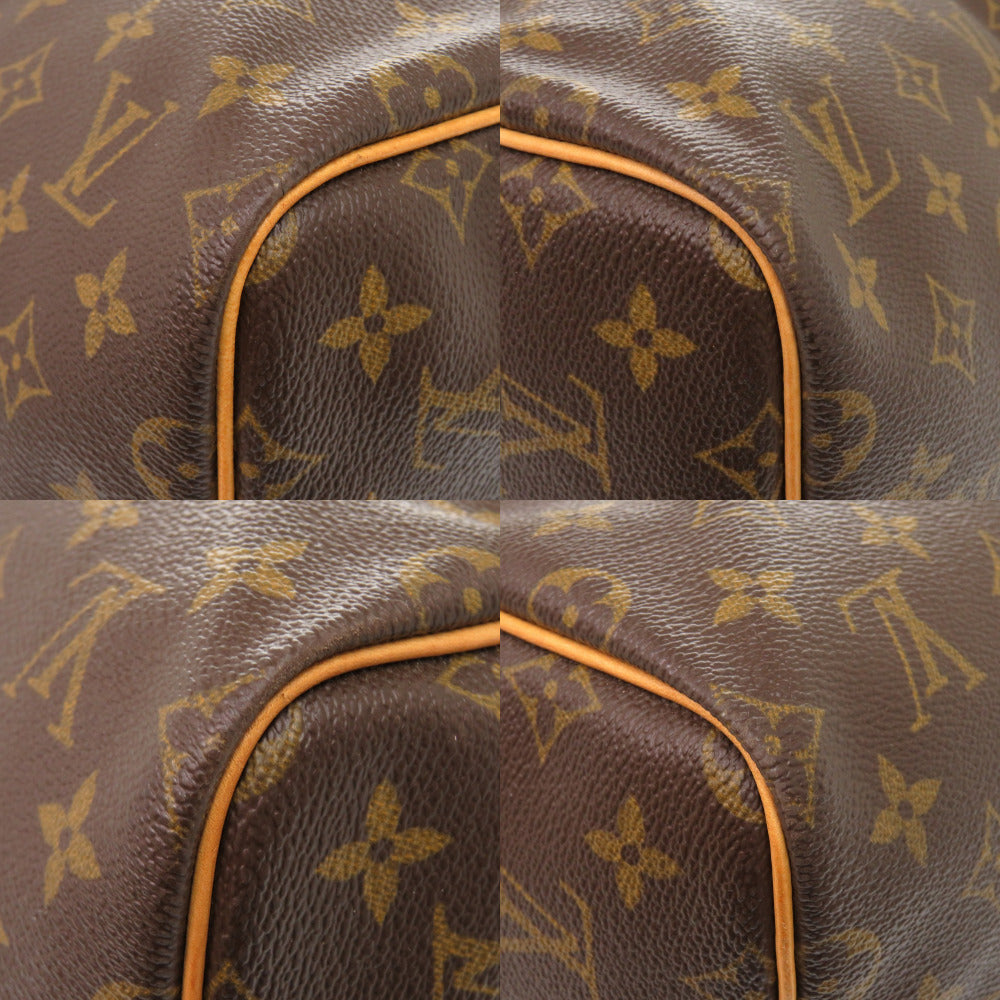 Louis Vuitton Boston Duffel Bag M41414 Monogram Canvas Brown Monogram Keepall Bandouliere55 Mens