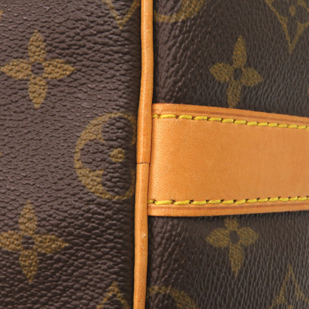 Louis Vuitton Boston Duffel Bag M41414 Monogram Canvas Brown Monogram Keepall Bandouliere55 Mens