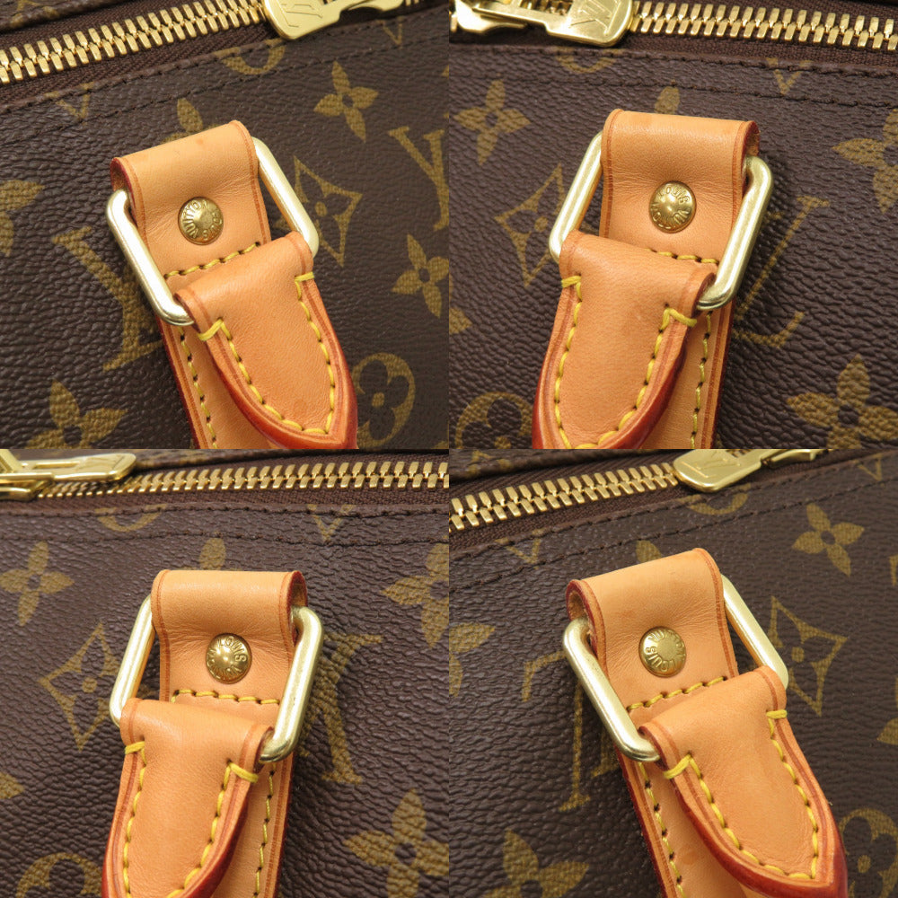 Louis Vuitton Boston Duffel Bag M41414 Monogram Canvas Brown Monogram Keepall Bandouliere55