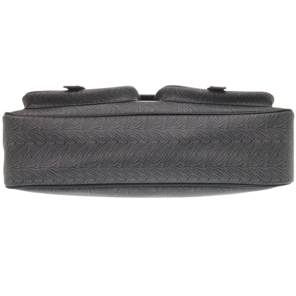 Hunting World Shoulder Bag Leather Black Mens
