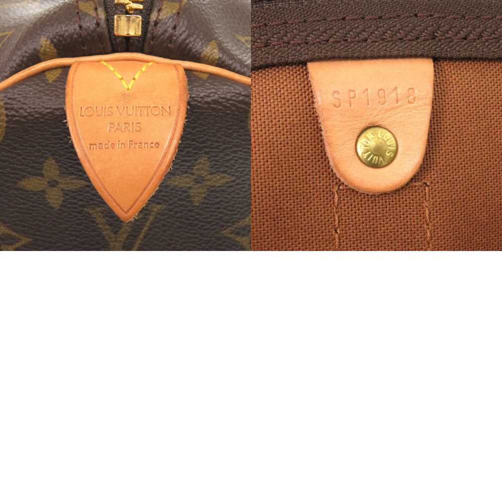 Louis Vuitton Boston Duffel Bag M41426 Monogram Canvas Brown Monogram Keepall 50