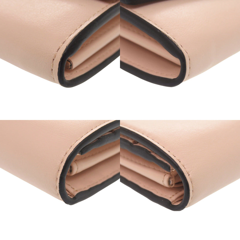 Fendi Long Wallet Purse 8M0251 Leather Pink Fendi Roma Continental Wallet Women