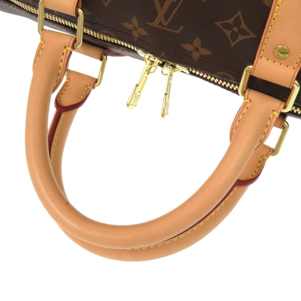 Louis Vuitton Boston Duffel Bag M41414 Monogram Canvas Brown Monogram New Keepall Bandouliere55 Mens