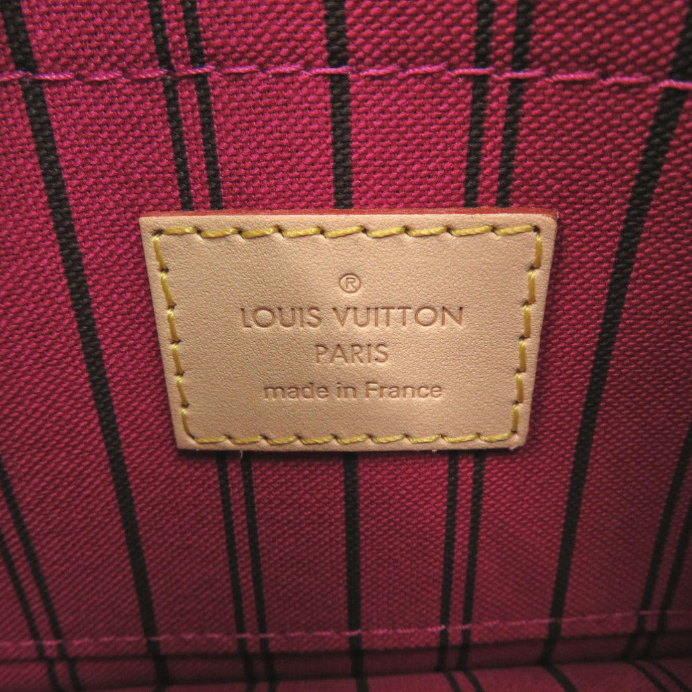 Louis Vuitton Pouch Monogram Canvas Brown Monogram Neverfull Pouch For Pm Women